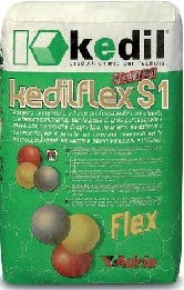 Immagine descrittiva del prodotto KEDILFLEX S1 - Adesivo cementizio tissotropico a scivolamento verticale nullo Immagine descrittiva del prodotto KEDILFLEX S1 - Adesivo cementizio tissotropico a scivolamento verticale nullo